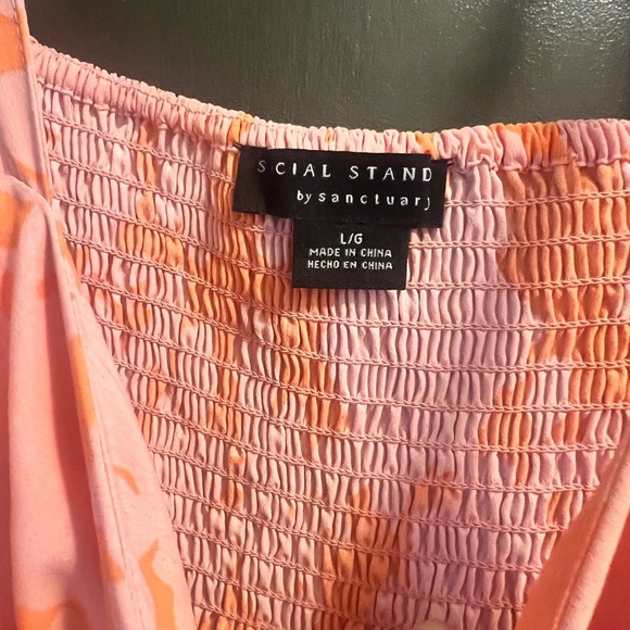 Social standard by Sanctuary maxi dress NWT. Island floral design - Picture 4 of 5